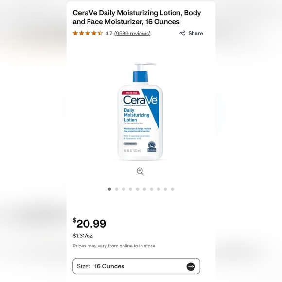 NEW-2PC CeraVe Bundle!! - Picture 2 of 3